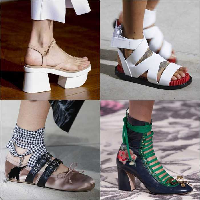 Обувь весна модные тенденции