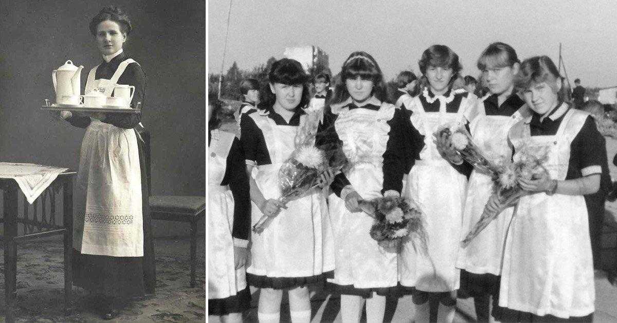 Почему школьная форма похожа на костюм горничной