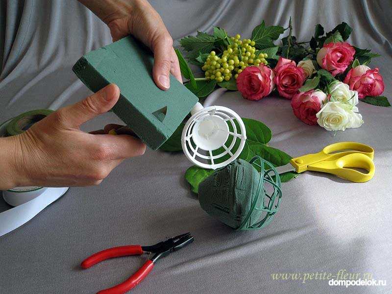 Портбукетница своими руками: мастер-класс по её изготовлению с пошаговыми фото
