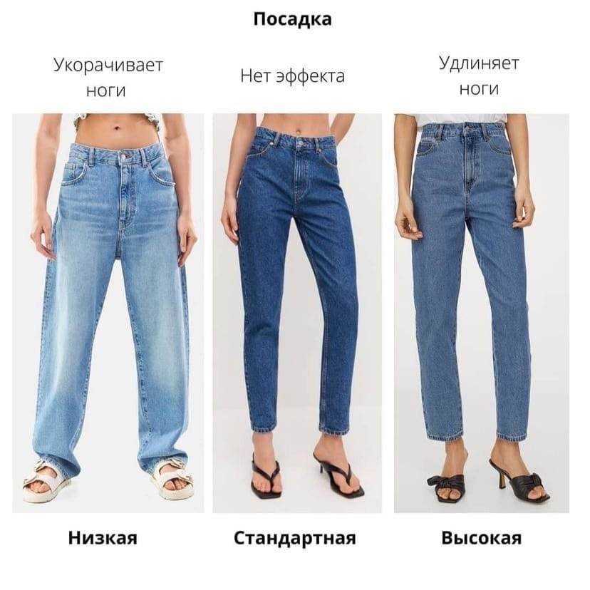 Главные отличия между мужскими и женскими джинсами