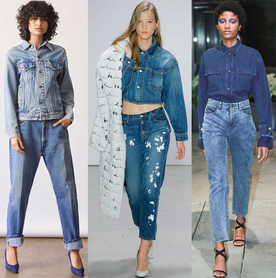 5 главных трендов джинсов весна/лето 2018 и модные фото в уличном стиле