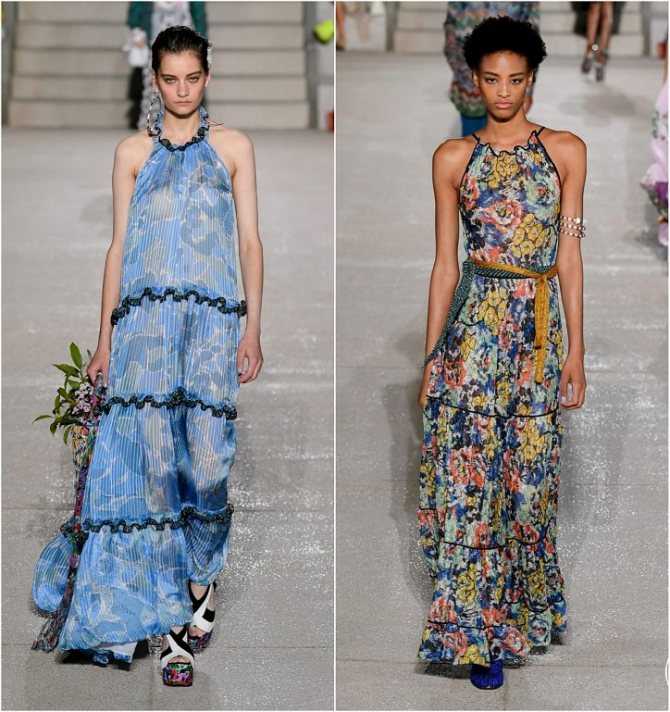 Платья 2019 года (весна и лето), сарафаны: модные тенденции в моделях на каждый день, фото