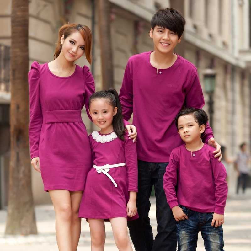Фэмили лук для всей семьи: комплекты одежды для мамы, дочки, папы и сына
