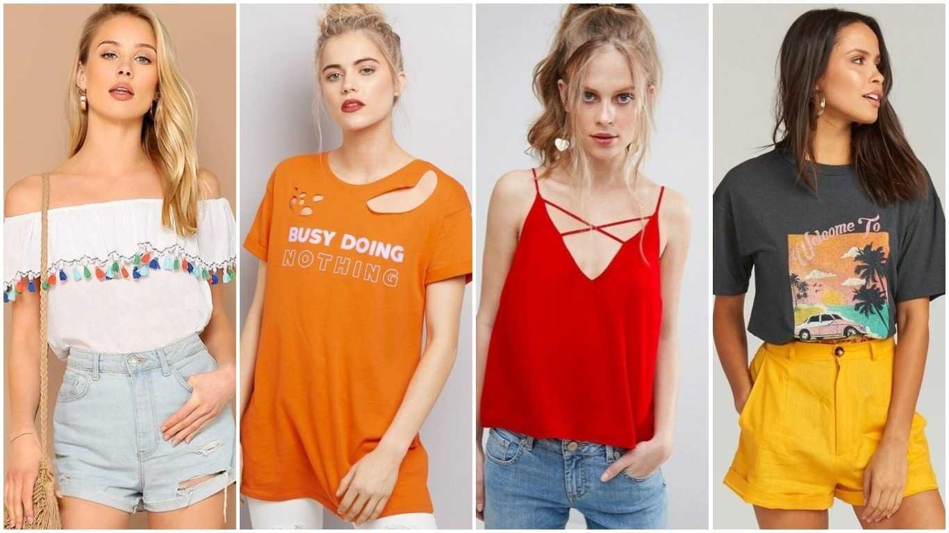 Женские футболки: модные фасоны и модели 2021