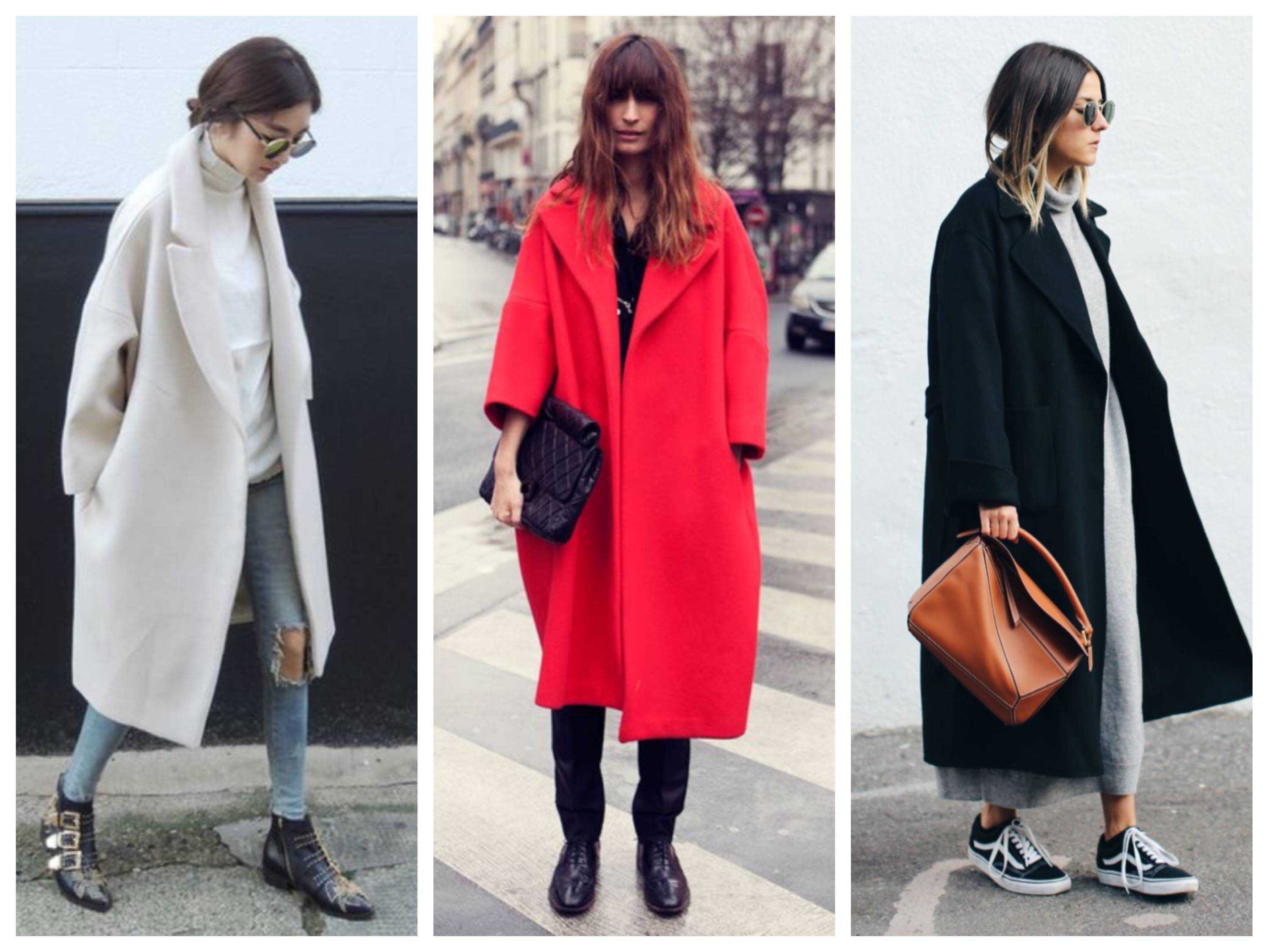 Стиль оверсайз в одежде для женщин: пальто, платья, куртки, свитера