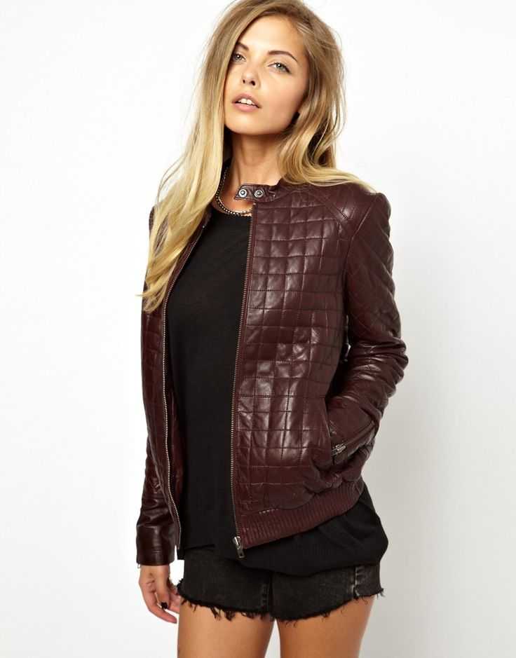 Кожаные женские куртки: современные модели, фасоны и тенденции моды 2021 года
