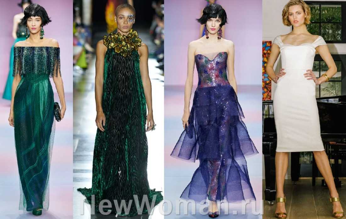 Платья на новый год 2022: новинки, модные цвета (фото), тенденции и тренды в год тигра