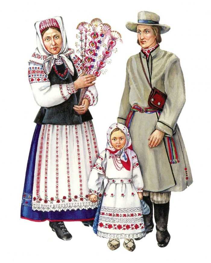 Белорусский национальный костюм (фото): история белорусского костюма