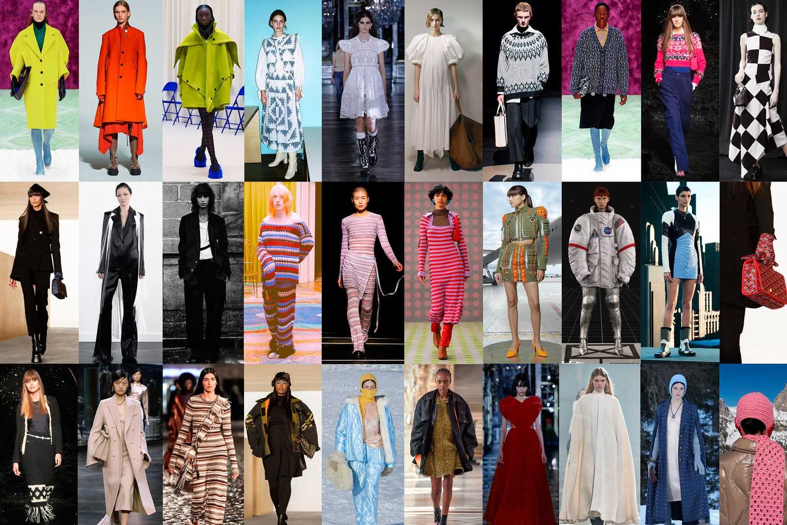 Сочетание цветов в одежде 2024 для женщин. Модная одежда осень-зима 2018-2019: 8 тенденций моды. Тренды моды 2024 женские. Показ Louis Vuitton 2022. Все, что нужно знать о неделях моды осень-зима 2021.