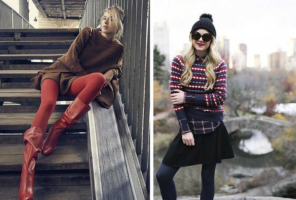 Колготки: как выбрать, с чем носить модные колготки, фото