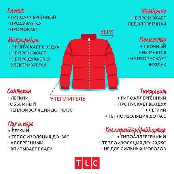 Самый теплый утеплитель для зимней одежды: какие бывают наполнители для куртки, пуховика или парки?