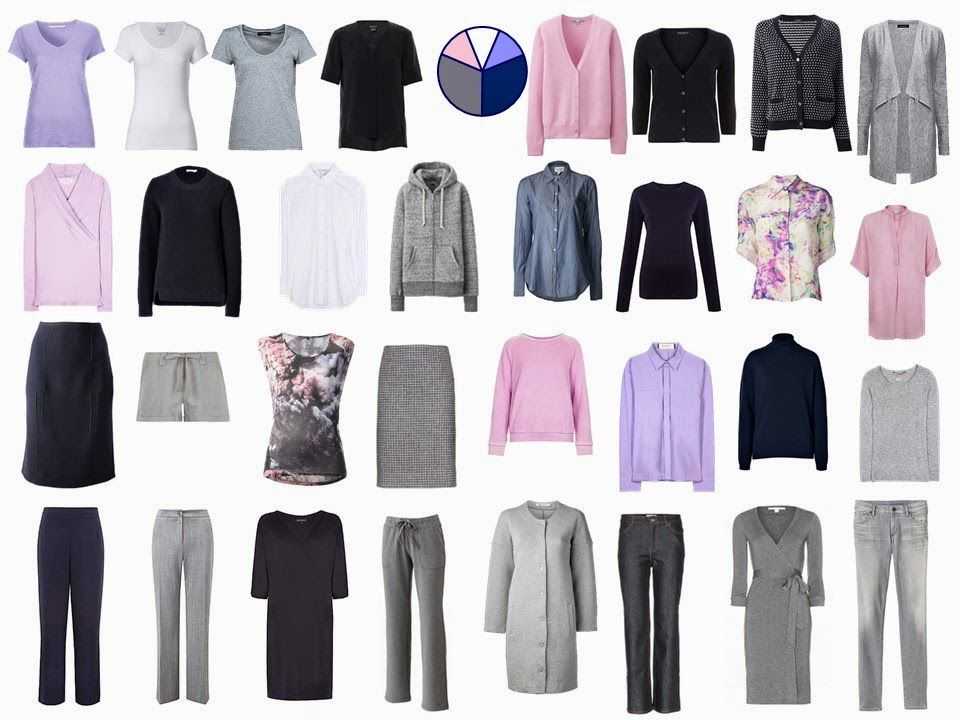 Модный базовый гардероб для полных женщин и девушек (идеи на фото)