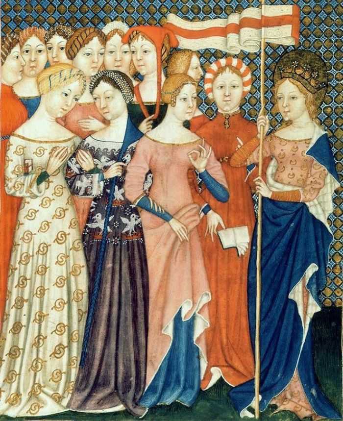Одежда 14 века в европе