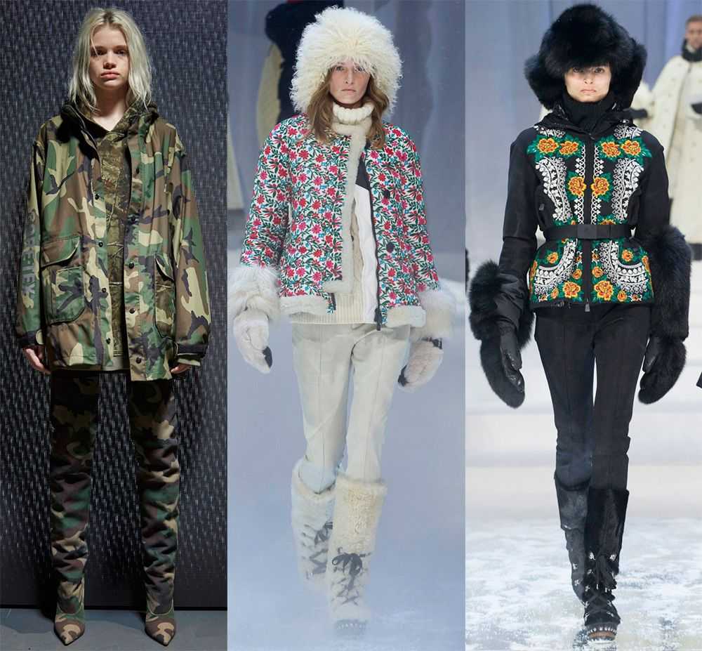 Какие куртки в моде фото. Модные куртки осень зима. Куртки зимние тенденции. Модные тенденции в куртках. Модные принты на пуховиках.
