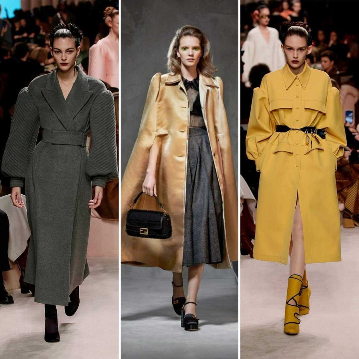 Коллекция Fendi пальто 2021-2022