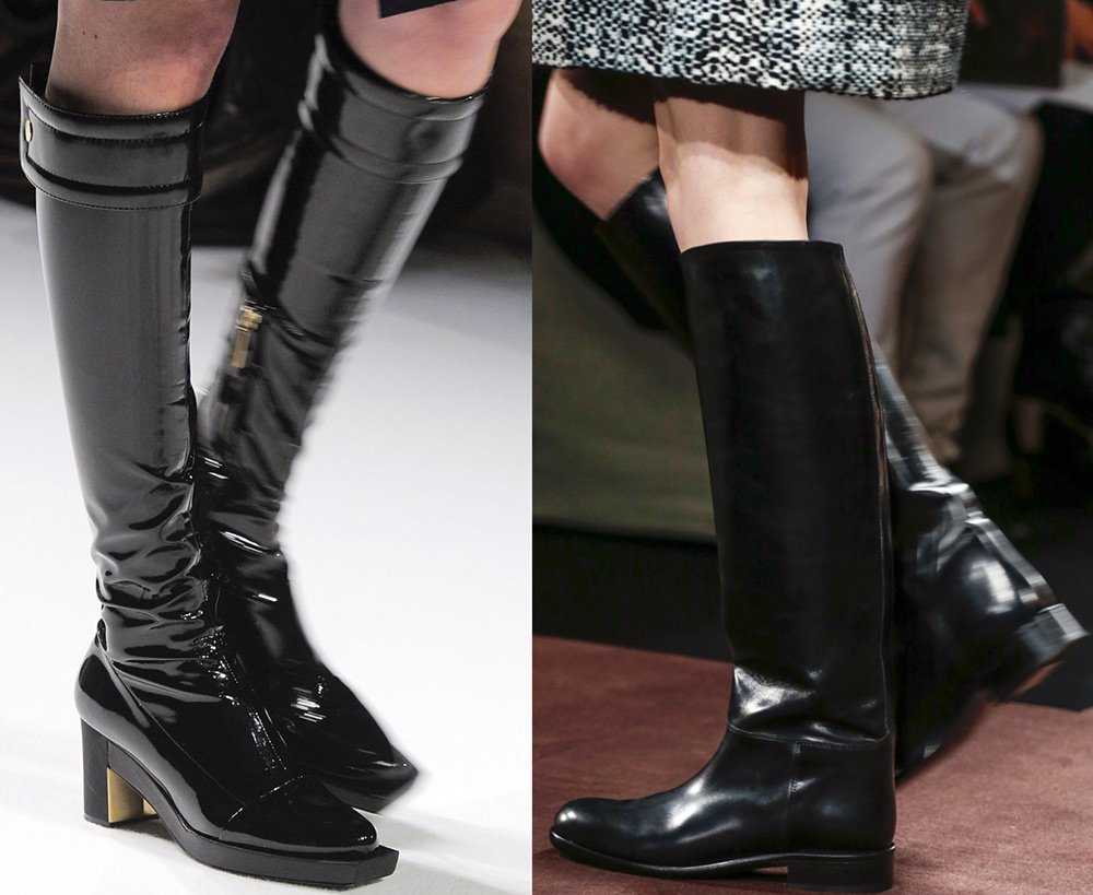 Модные сапоги сезона осень-зима 2022 2023 года: тенденции стильной женской обуви.