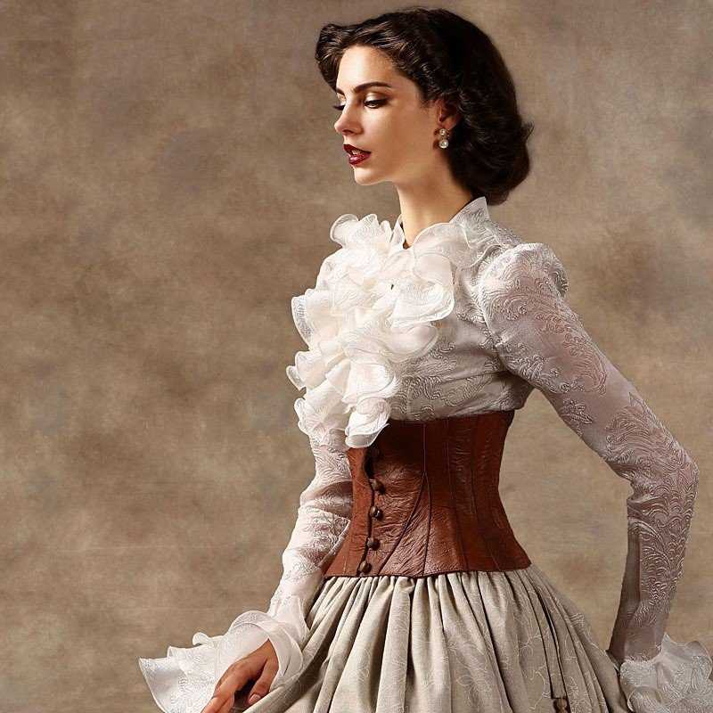 Одежда викторианский стиль