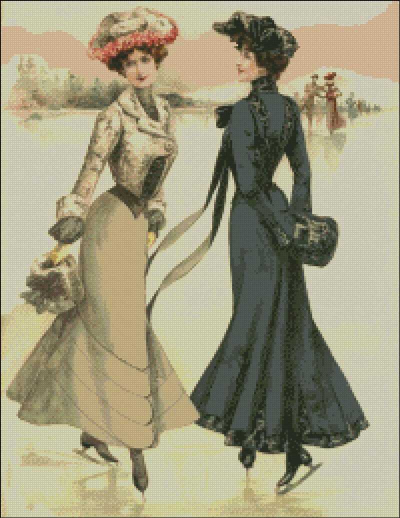 Эпоха Модерн в одежде 1887-1914