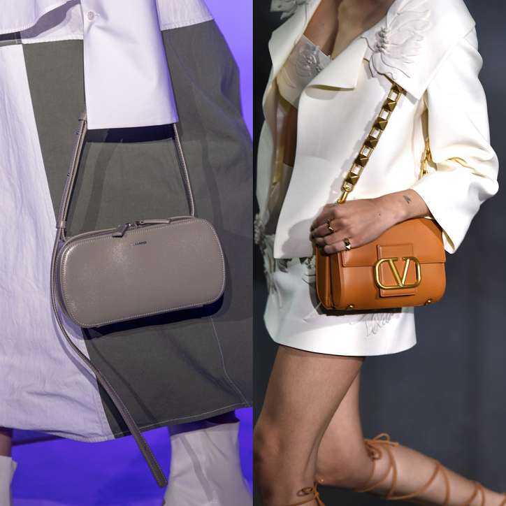 Модные сумки через плечо женские тренды