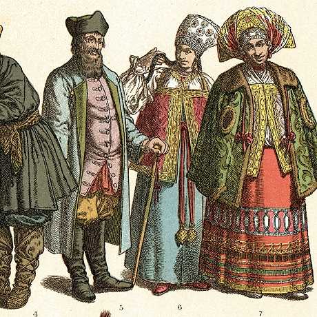 Одежда крестьян 18 века