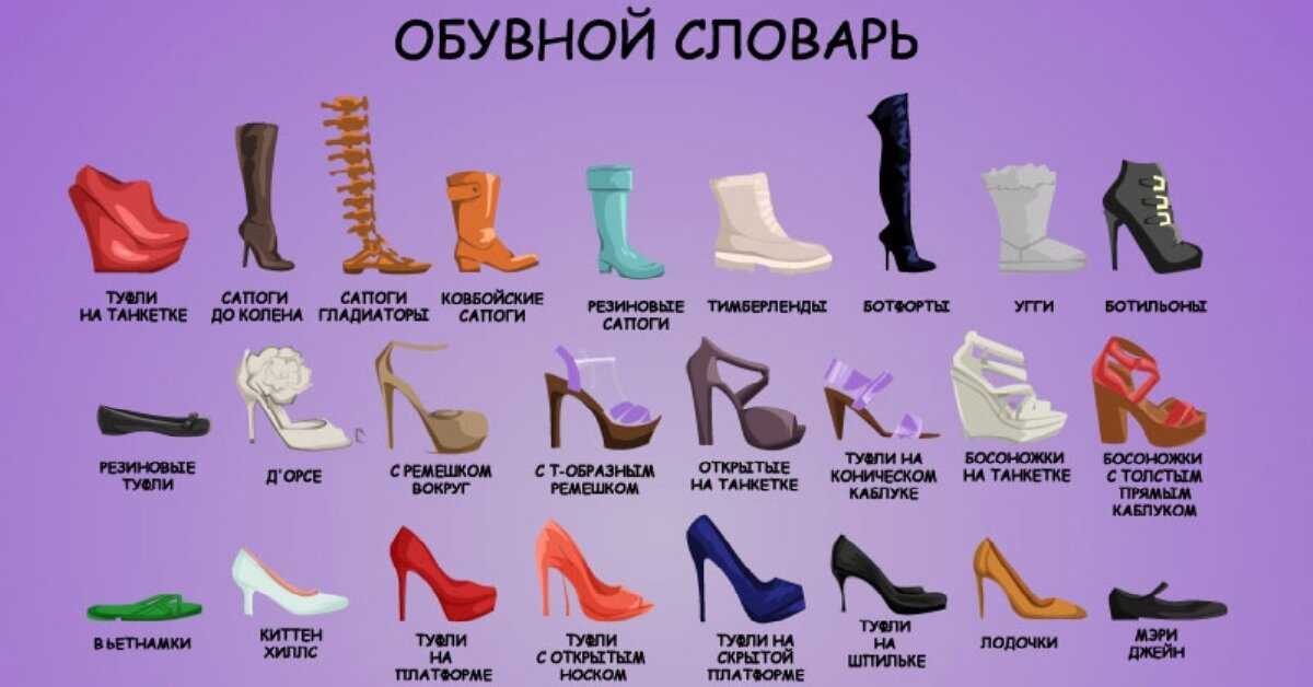 Модный словарь по обуви – слипперы, броги, оксфорды, сникерсы и др.