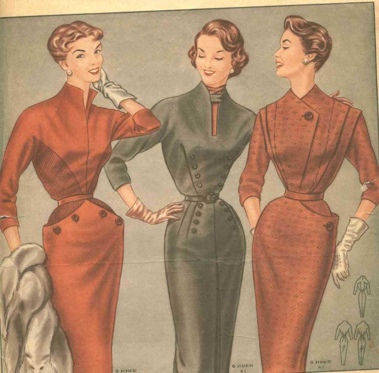 Одежда в стиле 50-х — власть деталей